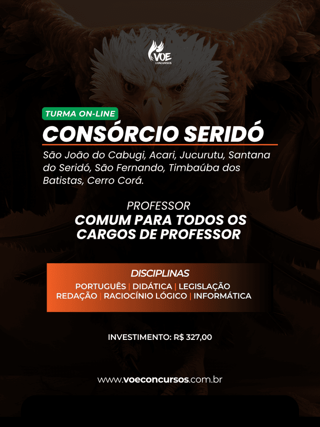 Consórcio Seridó: Professor - Base Comum
